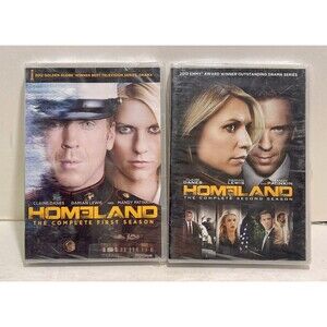 Homeland: Season 1-2 one and two DVD Brand New FACTORY SEALED